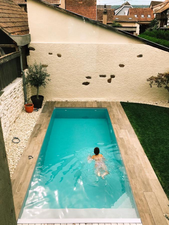 Maison D'Hotes La Rose D'Alsace Rosheim Bagian luar foto
