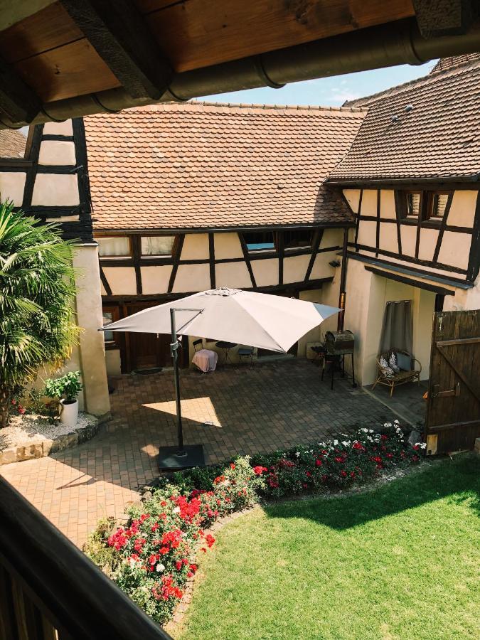 Maison D'Hotes La Rose D'Alsace Rosheim Bagian luar foto